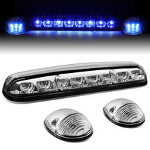 Load image into Gallery viewer, 02-07 Chevrolet Silverado / GMC Sierra Chrome Housing Blue LED Cab Light