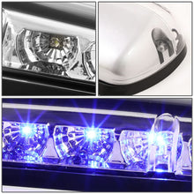 Load image into Gallery viewer, 02-07 Chevrolet Silverado / GMC Sierra Chrome Housing Blue LED Cab Light