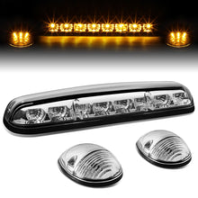 Load image into Gallery viewer, 02-07 Chevrolet Silverado / GMC Sierra Chrome Housing Amber LED Cab Light