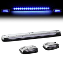 Load image into Gallery viewer, 07-14 Chevrolet Silverado / GMC Sierra Chrome Housing Blue LED Cab Light