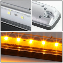 Load image into Gallery viewer, 2007-2014 Chevrolet Silverado / GMC Sierra Chrome Amber LED Cab Light