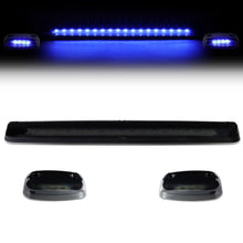 Load image into Gallery viewer, 07-14 Chevrolet Silverado / GMC Sierra Smoke Housing Blue LED Cab Light