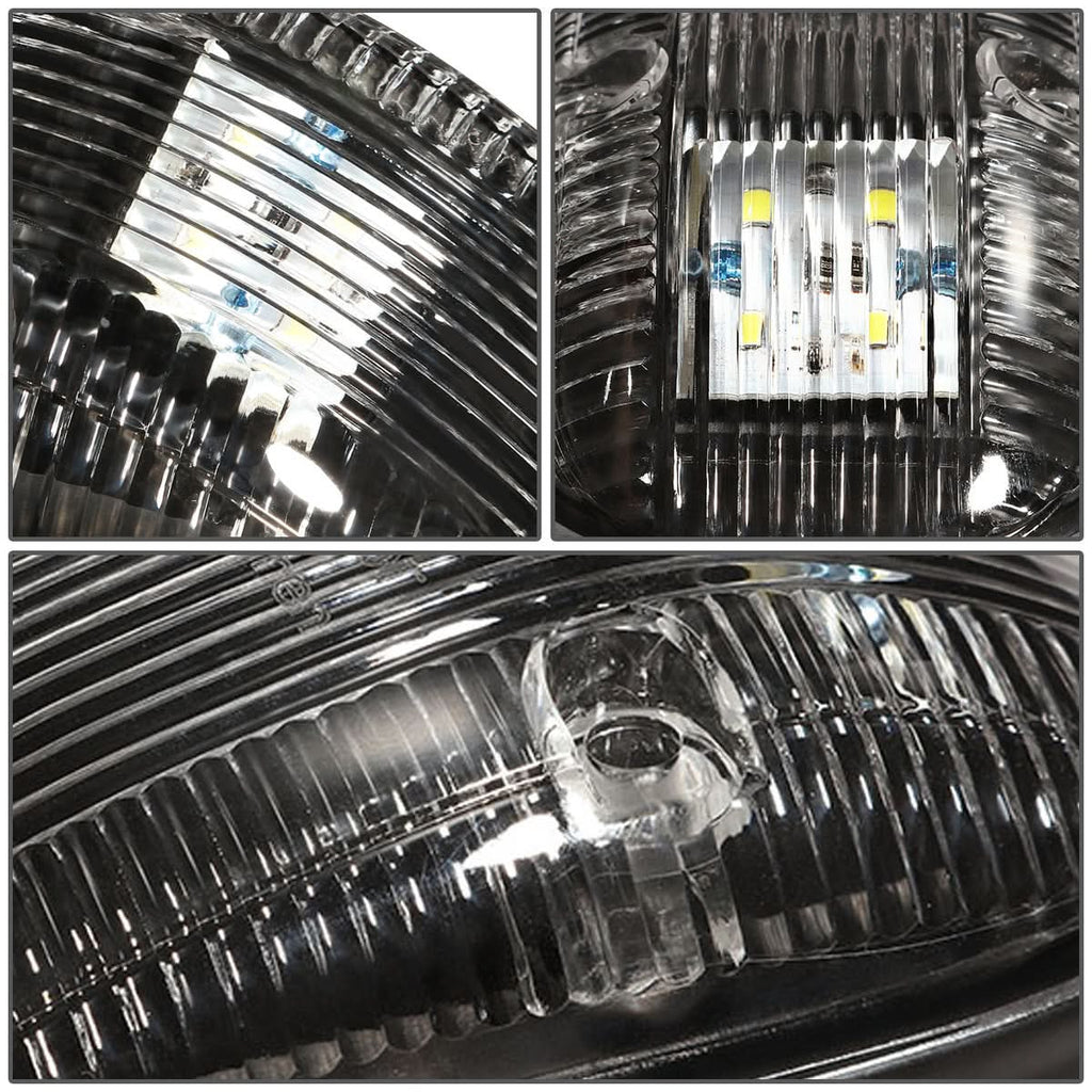 1999-2002 Dodge Ram 2500/3500 Cab Light - Black Housing Blue LED