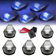 Load image into Gallery viewer, 80-96 Ford Super Duty Black Housing Blue LED Cab Light