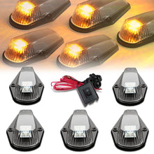 Load image into Gallery viewer, 1980-1996 Ford Super Duty Cab Light - Black Housing with Amber LED