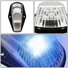 Load image into Gallery viewer, 80-96 Ford Super Duty Chrome Housing Blue LED Cab Light