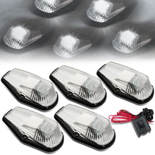 Load image into Gallery viewer, 1980-1996 Ford Super Duty Chrome Housing White LED Cab Light