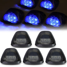 Load image into Gallery viewer, 99-15 Ford Super Duty Smoke Housing Blue LED Cab Light