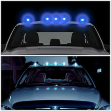 Load image into Gallery viewer, 99-15 Ford Super Duty Smoke Housing Blue LED Cab Light
