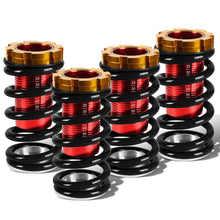 Load image into Gallery viewer, 88-01 Honda Civic CRX Del Sol Integra Scale Coilovers Red Gold Black