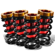 Load image into Gallery viewer, 88-01 Honda Civic CRX Del Sol Integra Scale Coilovers Red Gold Black