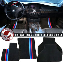Load image into Gallery viewer, Car Floor Mat for 2007-2012 BMW E70 X5 Black M Color Stripe 4PC Nylon