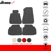 Load image into Gallery viewer, Car Floor Mat for 2006-2011 BMW E90 3 Series Gray Carpet 4PC Nylon