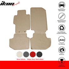 Load image into Gallery viewer, Car Floor Mat for 2003-2007 Honda Accord Beige Carpet 4PC Nylon