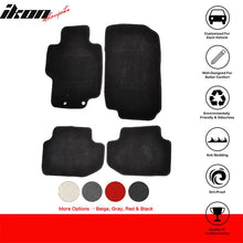 Load image into Gallery viewer, Car Floor Mat for 2003-2007 Honda Accord Black Carpet 4PC Nylon