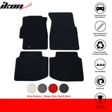 Load image into Gallery viewer, Car Floor Mat for 1996-2000 Honda Civic Black Carpet 4PC Nylon