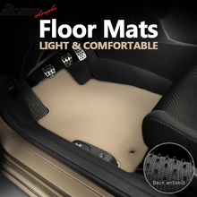 Load image into Gallery viewer, Car Floor Mat for 2006-2011 Honda Civic Beige Carpet 3PC Nylon