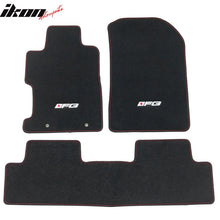 Load image into Gallery viewer, Car Floor Mat for 2006-2011 Honda Civic Black Red Stitch 3PC Nylon