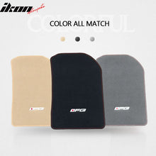 Load image into Gallery viewer, Car Floor Mat for 2006-2011 Honda Civic Black Red Stitch 3PC Nylon