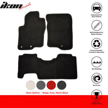 Load image into Gallery viewer, Car Floor Mat for 2005-2010 Nissan Frontier Black Carpet 3PC Nylon