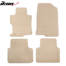 Load image into Gallery viewer, Car Floor Mat for 2008-2012 Honda Accord Beige Carpet 4PC Nylon