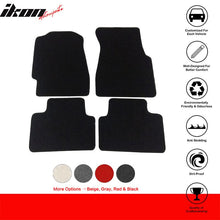 Load image into Gallery viewer, Car Floor Mat for 1992-1995 Honda Civic Black Carpet 4PC Nylon