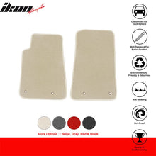 Load image into Gallery viewer, 2010-2015 Chevrolet Camaro Car Floor Mats Carpet 2PC Nylon