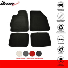 Load image into Gallery viewer, Car Floor Mat for 1988-1991 Honda CRX Civic Black Carpet 4PC Nylon