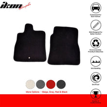 Load image into Gallery viewer, Car Floor Mat for 2006-2012 Mitsubishi Eclipse Black Carpet 2PC Nylon