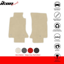 Load image into Gallery viewer, 2005-2013 Chevy Corvette C6 Car Floor Mats Carpet 2PC Nylon