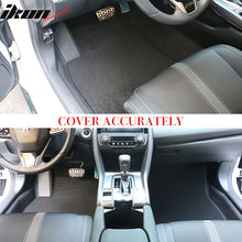 Load image into Gallery viewer, Car Floor Mat for 2016-2021 Honda Civic Black Carpet 4PC Nylon