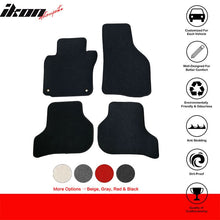Load image into Gallery viewer, Car Floor Mat for 2010-14 Volkswagen MKIV Golf &amp; GTI Black Carpet 4PC