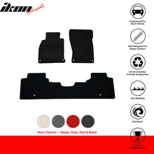 Load image into Gallery viewer, Car Floor Mat for 2011-2013 Infiniti M37 Black Car Nylon 3PC