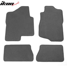 Load image into Gallery viewer, 2007-2013 Chevrolet Silverado GMC Sierra Crew Cab Floor Mats 4PC Nylon