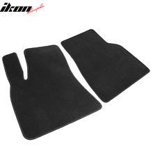 Load image into Gallery viewer, 2012-2019 Tesla Model S Latex Floor Mats All Weather Carpet Black