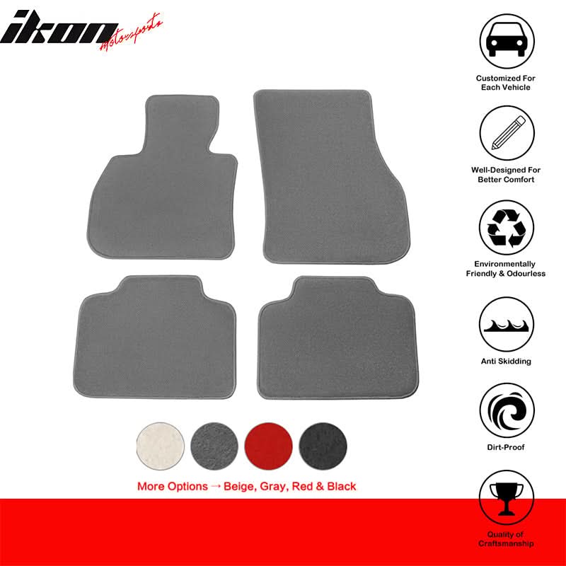 2017-2023 Mini Cooper Countryman Nylon Car Floor Mats Carpet 4PC