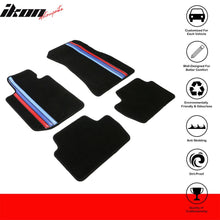Load image into Gallery viewer, Car Floor Mat for 2022-24 BMW 2 Series OE Black 3 Color Stripes Nylon
