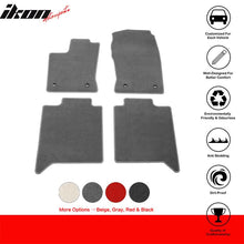 Load image into Gallery viewer, 2022-2024 Toyota Tundra Crewmax OE Front Rear Floor Mat Nylon