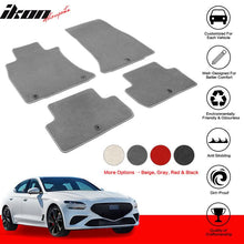 Load image into Gallery viewer, 2019-2023 Genesis G70 4PCS Front Rear Car Floor Mats Carpet Nylon
