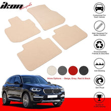 Load image into Gallery viewer, 2018-2024 BMW G01 X3 G02 X4 Floor Mats Nylon Front Rear Row Carpet 4PC
