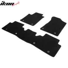 Load image into Gallery viewer, 2017-2023 Nissan Armada INFINITI QX80 OE Black Floor Mat Carpets Nylon