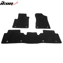 Load image into Gallery viewer, 2017-2023 Nissan Armada INFINITI QX80 OE Black Floor Mat Carpets Nylon