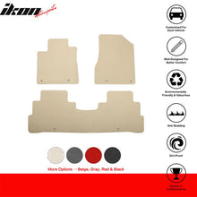 Load image into Gallery viewer, 2015-2024Â Nissan Murano 4DR OE Beige Front Rear Floor Mat Carpet Nylon