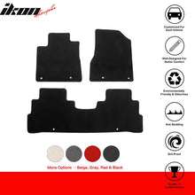 Load image into Gallery viewer, 2015-2024Â Nissan Murano 4DR OE Black Front Rear Floor Mat Carpet Nylon