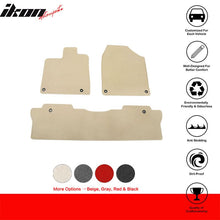 Load image into Gallery viewer, 2017-2024 Honda Ridgeline OE Beige Front Rear Floor Mat Carpet Nylon
