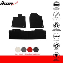 Load image into Gallery viewer, 2017-2024 Honda Ridgeline OE Black Front Rear Floor Mat Carpet Nylon