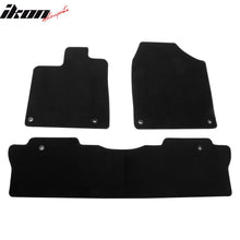 Load image into Gallery viewer, 2017-2024 Honda Ridgeline OE Black Front Rear Floor Mat Carpet Nylon