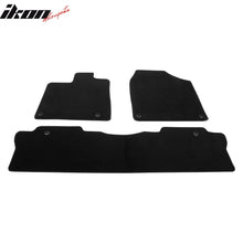 Load image into Gallery viewer, 2017-2024 Honda Ridgeline OE Black Front Rear Floor Mat Carpet Nylon