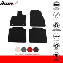 Load image into Gallery viewer, 2023-2024 Toyota bZ4X &amp; Subaru Solterra 4PCS Black Floor Mats Nylon