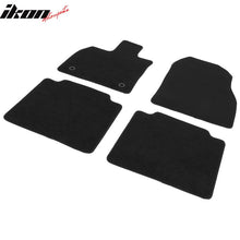 Load image into Gallery viewer, 2023-2024 Toyota bZ4X &amp; Subaru Solterra 4PCS Black Floor Mats Nylon